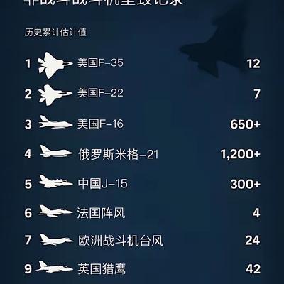 世界摔飞机国家排名前十,世界空军2020调查报告，中国空军规模排名世界第三