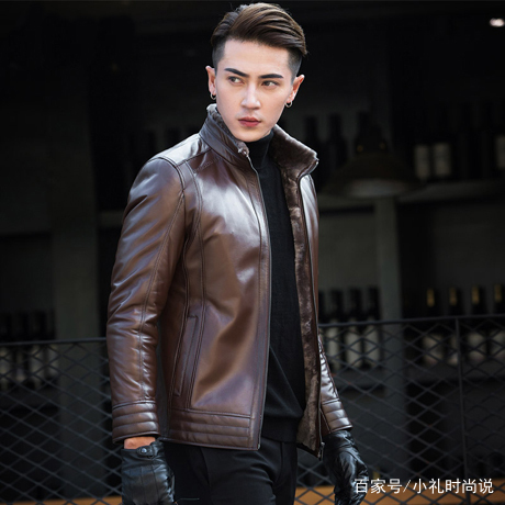 七匹狼男士真皮皮衣款式价格中国男皮衣十大名牌