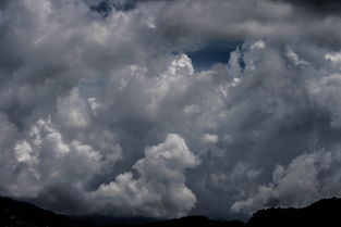 世界上最黑的云图片，世界上最黑的云